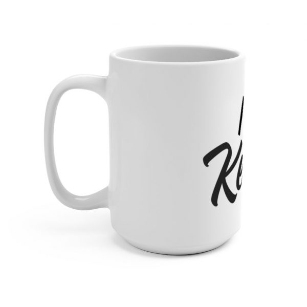 I Love Kenai white coffee mug